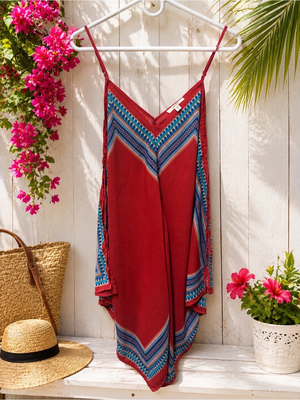 Meraki Handkerchief-Style Dress